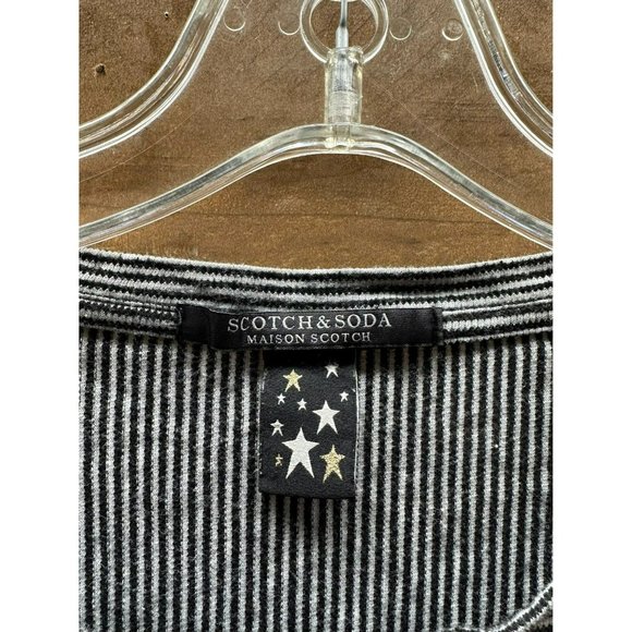 Scotch & Soda‎ Women's Long Sleeve Striped T-Shirt Size Petite - Picture 2 of 4